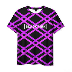 Мужская футболка 3D с принтом BLACKPINK в Кировске, 100% полиэфир | прямой крой, круглый вырез горловины, длина до линии бедер | blackpink | k pop | блэк пинк