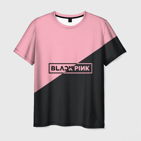 Мужская футболка 3D с принтом Black Pink в Кировске, 100% полиэфир | прямой крой, круглый вырез горловины, длина до линии бедер | Тематика изображения на принте: black pink | blackpink | square two | square up | дженни ким | лалиса манобан