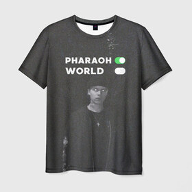 Мужская футболка 3D с принтом PharaON в Кировске, 100% полиэфир | прямой крой, круглый вырез горловины, длина до линии бедер | deaddynasty | pharaoh | phuneral | фараон