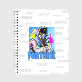 Тетрадь с принтом Fortnite Fan Art в Кировске, 100% бумага | 48 листов, плотность листов — 60 г/м2, плотность картонной обложки — 250 г/м2. Листы скреплены сбоку удобной пружинной спиралью. Уголки страниц и обложки скругленные. Цвет линий — светло-серый
 | Тематика изображения на принте: fortnite | save | the | world | битва | борьба | выживани | зомби | королевская | монстры | симулятора | фортнайт