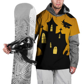 Накидка на куртку 3D с принтом Страшный домик в Кировске, 100% полиэстер |  | Тематика изображения на принте: halloween | ведьма | замок | кладбище | кресты | луна | могилы | мышь | надгробья | ночь | призрак | страшно | хэллоуин