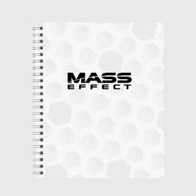 Тетрадь с принтом Mass Effect в Кировске, 100% бумага | 48 листов, плотность листов — 60 г/м2, плотность картонной обложки — 250 г/м2. Листы скреплены сбоку удобной пружинной спиралью. Уголки страниц и обложки скругленные. Цвет линий — светло-серый
 | effect | game | games | rpg | shepard | игра | игры | масс | рпг | шепард | эффект