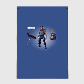 Постер с принтом Fortnite Fan Art в Кировске, 100% бумага
 | бумага, плотность 150 мг. Матовая, но за счет высокого коэффициента гладкости имеет небольшой блеск и дает на свету блики, но в отличии от глянцевой бумаги не покрыта лаком | fortnite | save | the | world | битва | борьба | выживани | зомби | королевская | монстры | симулятора | фортнайт