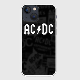 Чехол для iPhone 13 mini с принтом AC DC в Кировске,  |  | acdc | альтернатива | группа | диси | метал | музыка | музыканты | рок | эйси | эйсидиси