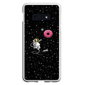 Чехол для Samsung S10E с принтом Homer Spaceman в Кировске, Силикон | Область печати: задняя сторона чехла, без боковых панелей | bart | beer | dunt | family | homer | lisa | maggie | marge | simpson | simpsons | space | sprihgfield | star | thesimpsons | барт | гомер | лиза | мардж | мегги | семья | симпсоны | спрингфилд