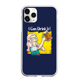 Чехол для iPhone 11 Pro Max матовый с принтом Disenchantment I Can Drink It! в Кировске, Силикон |  | bean | beer | disenchantment | elfo | futurama | luci | mattgroening | netflix | princess | simpsons | бин | люси | люци | мэтгроунинг | разочарование | симпсоны | элфо