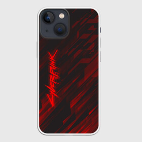 Чехол для iPhone 13 mini с принтом CYBERPUNK 2077 | КИБЕРПАНК 2077 в Кировске,  |  | 2019 | cd project red | cyberpunk 2077 | future | hack | night city | samurai | sci fi | андроиды | безумие | будущее | киберпанк 2077 | логотип | роботы | самураи | фантастика | цифры