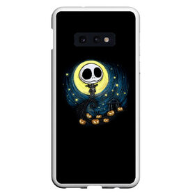 Чехол для Samsung S10E с принтом The Nightmare Before Christmas в Кировске, Силикон | Область печати: задняя сторона чехла, без боковых панелей | before | burton | christmas | horror | jack skellington | nightmare | tim | timothy | walter | бёртон | джек | перед | рождеством | скеллингтон | тим | тимоти | ужастик | ужасы | уолтер