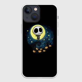 Чехол для iPhone 13 mini с принтом The Nightmare Before Christmas в Кировске,  |  | before | burton | christmas | horror | jack skellington | nightmare | tim | timothy | walter | бёртон | джек | перед | рождеством | скеллингтон | тим | тимоти | ужастик | ужасы | уолтер