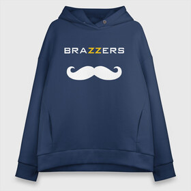 Женское худи Oversize хлопок с принтом BRAZZERS в Кировске, френч-терри — 70% хлопок, 30% полиэстер. Мягкий теплый начес внутри —100% хлопок | боковые карманы, эластичные манжеты и нижняя кромка, капюшон на магнитной кнопке | brazzers | верховный | графика | девушка | девушки | дом | изображение | картинка | красивая | круто | лучший | любовь | мода | молодёжная | рисунок | силуэт | современная | стиль | студия | творче