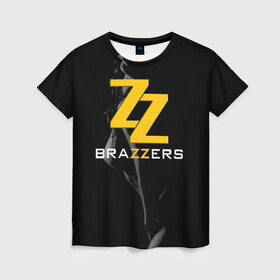 Женская футболка 3D с принтом BRAZZERS в Кировске, 100% полиэфир ( синтетическое хлопкоподобное полотно) | прямой крой, круглый вырез горловины, длина до линии бедер | brazzers | верховный | графика | девушка | девушки | дом | изображение | картинка | красивая | круто | лучший | любовь | мода | молодёжная | рисунок | силуэт | современная | стиль | студия | творчество