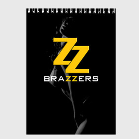 Скетчбук с принтом BRAZZERS в Кировске, 100% бумага
 | 48 листов, плотность листов — 100 г/м2, плотность картонной обложки — 250 г/м2. Листы скреплены сверху удобной пружинной спиралью | brazzers | верховный | графика | девушка | девушки | дом | изображение | картинка | красивая | круто | лучший | любовь | мода | молодёжная | рисунок | силуэт | современная | стиль | студия | творчество