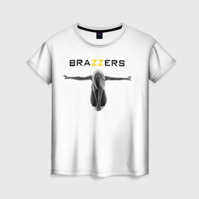 Женская футболка 3D с принтом BRAZZERS в Кировске, 100% полиэфир ( синтетическое хлопкоподобное полотно) | прямой крой, круглый вырез горловины, длина до линии бедер | brazzers | верховный | графика | девушка | девушки | дом | изображение | картинка | красивая | круто | лучший | любовь | мода | молодёжная | рисунок | силуэт | современная | стиль | студия | творчество