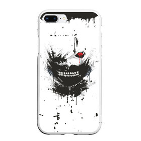 Чехол для iPhone 7Plus/8 Plus матовый с принтом Kaneki Ken (Tokyo Ghoul) #1 в Кировске, Силикон | Область печати: задняя сторона чехла, без боковых панелей | anime | kaneki ken | tokyo ghoul | аниме | канеки кен | токийский гуль