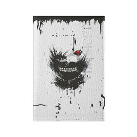 Обложка для паспорта матовая кожа с принтом Kaneki Ken (Tokyo Ghoul) #1 в Кировске, натуральная матовая кожа | размер 19,3 х 13,7 см; прозрачные пластиковые крепления | Тематика изображения на принте: anime | kaneki ken | tokyo ghoul | аниме | канеки кен | токийский гуль