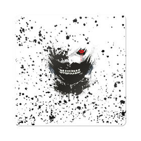 Магнит виниловый Квадрат с принтом Kaneki Ken (Tokyo Ghoul) #3 в Кировске, полимерный материал с магнитным слоем | размер 9*9 см, закругленные углы | Тематика изображения на принте: anime | kaneki ken | tokyo ghoul | аниме | канеки кен | токийский гуль