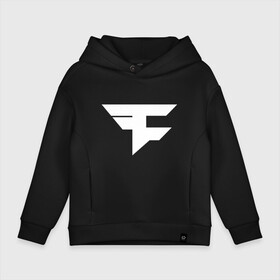 Детское худи Oversize хлопок с принтом FAZE CLAN в Кировске, френч-терри — 70% хлопок, 30% полиэстер. Мягкий теплый начес внутри —100% хлопок | боковые карманы, эластичные манжеты и нижняя кромка, капюшон на магнитной кнопке | action | astralis | awp | counter strike | cs go | cs go global offensive | cybersport | faze clan | game | gamer | hyper beast | shooter | skin | team liquid | киберспорт | оружие | скины