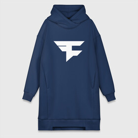 Платье-худи хлопок с принтом FAZE CLAN в Кировске,  |  | action | astralis | awp | counter strike | cs go | cs go global offensive | cybersport | faze clan | game | gamer | hyper beast | shooter | skin | team liquid | киберспорт | оружие | скины