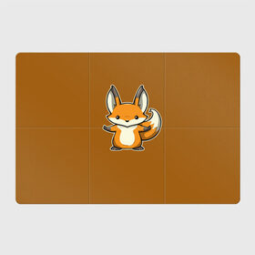 Магнитный плакат 3Х2 с принтом Дерзкий Лис в Кировске, Полимерный материал с магнитным слоем | 6 деталей размером 9*9 см | fox | foxes | rude | you | грубый | дерзкий | лис | лиса | лисенок | лисичка | лисы
