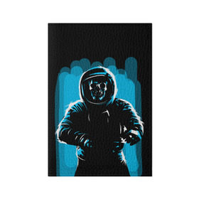 Обложка для паспорта матовая кожа с принтом Dead Space в Кировске, натуральная матовая кожа | размер 19,3 х 13,7 см; прозрачные пластиковые крепления | Тематика изображения на принте: austranaut | bone | cosmos | nasa | skull | астронавт | космонавт | космос | кости | череп