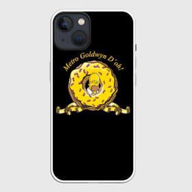Чехол для iPhone 13 с принтом Гомер в Кировске,  |  | donut | homer simpsons | simpson | гомер симпсон | пончик | симпсоны