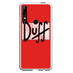 Чехол для Honor P Smart Z с принтом Duff Beer в Кировске, Силикон | Область печати: задняя сторона чехла, без боковых панелей | beer | donut | duff | fun | homer | joke | simpson | simpsons | гомер | дафф | пончик | прикол | приколы | симпсон | симпсоны