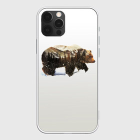 Чехол для iPhone 12 Pro Max с принтом Лесной Медведь в Кировске, Силикон |  | bear | bears | forest | snow | tree | trees | winter | гора | горы | деревья | зима | лес | лесной | медведи | медведь | мишка | мишки | снег