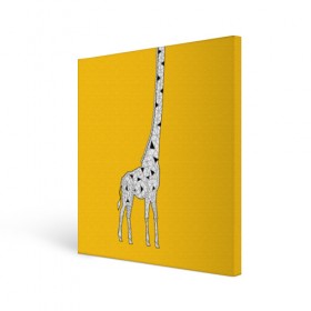 Холст квадратный с принтом Я Жираф в Кировске, 100% ПВХ |  | animal | desert | giraffe | long | pattern | skin | tall | высокий | длинная | животное | животные | жираф | жирафы | пустыня | узор | шея