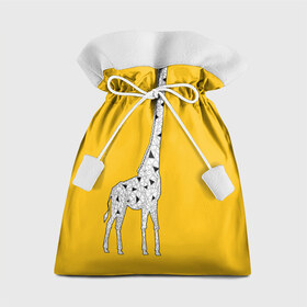 Подарочный 3D мешок с принтом Я Жираф в Кировске, 100% полиэстер | Размер: 29*39 см | animal | desert | giraffe | long | pattern | skin | tall | высокий | длинная | животное | животные | жираф | жирафы | пустыня | узор | шея
