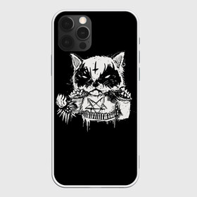 Чехол для iPhone 12 Pro Max с принтом Dark Cat в Кировске, Силикон |  | cat | cats | dark | kitten | kitty | pussy | satan | дикий | злой | кот | котенок | котик | котики | коты | котята | кошка | кошки | мрачный | сатанист | черный