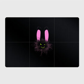 Магнитный плакат 3Х2 с принтом Мрачный Зайчик в Кировске, Полимерный материал с магнитным слоем | 6 деталей размером 9*9 см | creepy | ear | ears | rabbit | rabbits | scary | spooky | жуткий | зайцы | зайчик | зайчики | заяц | кролик | кролики | мрачный | страшный | ухо | уши | ушки