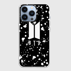 Чехол для iPhone 13 Pro с принтом BTS в Кировске,  |  | bt21 | bts | bts army | bts stickers | dirty | j hope | jimin | jin | jungkook | k pop | paint | rap monster | rapmon | suga | v | брызги | бтс | капли | корея | краска | стикеры bts