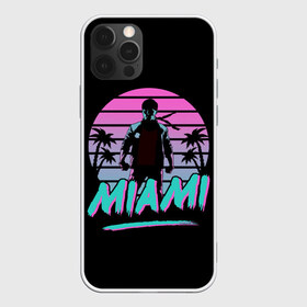 Чехол для iPhone 12 Pro Max с принтом Майами в Кировске, Силикон |  | beach | hot | miami | sun | usa | город | города | жара | лето | майами | море | ночь | отпуск | пальма | пальмы | пляж | солнце | сша