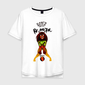 Мужская футболка хлопок Oversize с принтом Berserk в Кировске, 100% хлопок | свободный крой, круглый ворот, “спинка” длиннее передней части | 