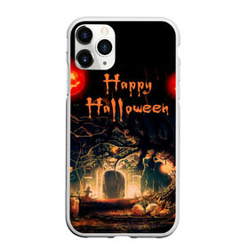 Чехол для iPhone 11 Pro матовый с принтом Halloween в Кировске, Силикон |  | аниме | ведьма | девушка | зомби | ирландия | кладбище | колдун | кости | кошки | летучие | луна | мертвец | мёртвые | монстры | мыши | ночь | оборотни | пауки | паутина | подарок | праздник | свет | свечи