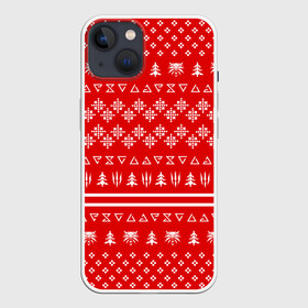 Чехол для iPhone 13 с принтом ВЕДЬМАК НОВОГОДНИЙ | THE WITCHER NEW YEAR в Кировске,  |  | christmas | hunter | snow | the witcher | wild hunt | winter | winter is coming | ведьмак | геральт | дикая охота | зима близко | монстры | новогодний | новый год | охотник | снег | трисс | цири