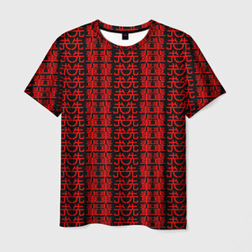 Мужская футболка 3D с принтом SENPAI в Кировске, 100% полиэфир | прямой крой, круглый вырез горловины, длина до линии бедер | alien | anime | axegao | fight | game | manga | martial artist | senpai | аниме | арт | персонажи | япония
