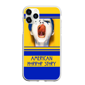 Чехол для iPhone 11 Pro Max матовый с принтом American Horror Story в Кировске, Силикон |  | ahs | american horror story | американская история ужасов | язык