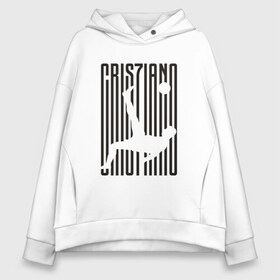 Женское худи Oversize хлопок с принтом Cristiano Ronaldo в Кировске, френч-терри — 70% хлопок, 30% полиэстер. Мягкий теплый начес внутри —100% хлопок | боковые карманы, эластичные манжеты и нижняя кромка, капюшон на магнитной кнопке | champion | cr7 | cristiano | game | goal | italy | juventus | madrid | real | ronaldo | spain | team | буффон | гол | дибала | золотой мяч | игрок | испания | италия | криштиану | мадрид | португалия | реал | роналду | спорт | тренер | футбол | 