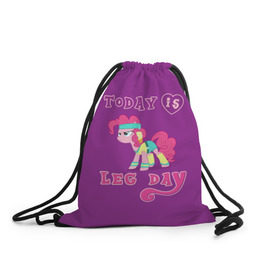 Рюкзак-мешок 3D с принтом My Little Pony в Кировске, 100% полиэстер | плотность ткани — 200 г/м2, размер — 35 х 45 см; лямки — толстые шнурки, застежка на шнуровке, без карманов и подкладки | 