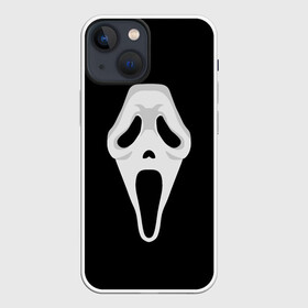 Чехол для iPhone 13 mini с принтом Крик в Кировске,  |  | blood | film | ghost | ghosts | horror | knife | movie | old | school | scream | кино | крик | кровища | кровь | нож | олдскул | привидение | призрак | ужасы | фильм