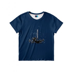 Детская футболка 3D с принтом Disenchantment. Do it в Кировске, 100% гипоаллергенный полиэфир | прямой крой, круглый вырез горловины, длина до линии бедер, чуть спущенное плечо, ткань немного тянется | 