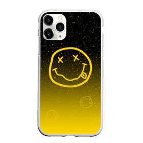 Чехол для iPhone 11 Pro матовый с принтом NIRVANA SPACE в Кировске, Силикон |  | music | nirvana | rock | группа | курт кобейн | музыка | нирвана | рок