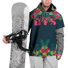 Накидка на куртку 3D с принтом BTS праздничный в Кировске, 100% полиэстер |  | bangtan boys | j hope | jimin | jin | jungkook | k pop | rm | suga | v | кей | поп