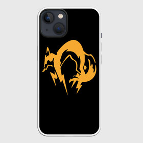 Чехол для iPhone 13 с принтом Electro Fox в Кировске,  |  | cute | electro | fox | foxes | ginger | hideo kojima | metal gear solid | tail | xof | забавная | лис | лиса | лисица | лисицы | лисичка | лисички | лисы | милая | рыжая | рыжие | смешная | фыр | хвост | хвосты | хидео кодзима | шифрб мгсб mgs