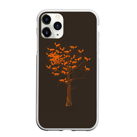 Чехол для iPhone 11 Pro матовый с принтом Дерево Лисиц в Кировске, Силикон |  | cute | fox | foxes | ginger | tail | tree | trees | дерево | деревья | забавная | лис | лиса | лисица | лисицы | лисичка | лисички | лисы | милая | рыжая | рыжие | смешная | фыр | хвост | хвосты