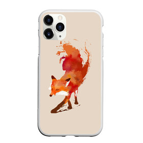 Чехол для iPhone 11 Pro матовый с принтом Paint Fox в Кировске, Силикон |  | Тематика изображения на принте: cute | fox | foxes | ginger | paint | tail | забавная | краска | лис | лиса | лисица | лисицы | лисичка | лисички | лисы | милая | рыжая | рыжие | смешная | фыр | хвост | хвосты