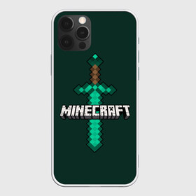 Чехол для iPhone 12 Pro Max с принтом Меч Minecraft в Кировске, Силикон |  | Тематика изображения на принте: craft | creeper | enderman | mine | minecraft | miner | online | skeleton | sword | tnt | world | zombie | динамит | зомби | игра | игры | кирка | крипер | майнер | майнкрафт | меч | мир | онлайн | скелетон