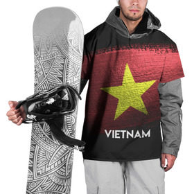Накидка на куртку 3D с принтом VIETNAM(Вьетнам) в Кировске, 100% полиэстер |  | urban | vietnam | город | мир | путешествие | символика | страны | флаг