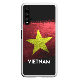 Чехол для Honor 20 с принтом VIETNAM(Вьетнам) в Кировске, Силикон | Область печати: задняя сторона чехла, без боковых панелей | Тематика изображения на принте: urban | vietnam | город | мир | путешествие | символика | страны | флаг